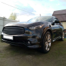 Решетка радиатора "Решетка" для Infiniti FX35 (2008-2011) купить недорого с доставкой в Воронеж