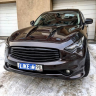 Решетка радиатора "Решетка" для Infiniti FX35 (2008-2011) купить недорого с доставкой в Воронеж