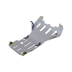 Защита двигателя и редуктора под стационарный кронштейн лебедки для Chevrolet Niv@ (Дюраль 5 мм)