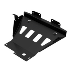 Защита двигателя 2 для Chevrolet Niv@ под усиленный кронштейн съемной лебедки (не окрашенный)