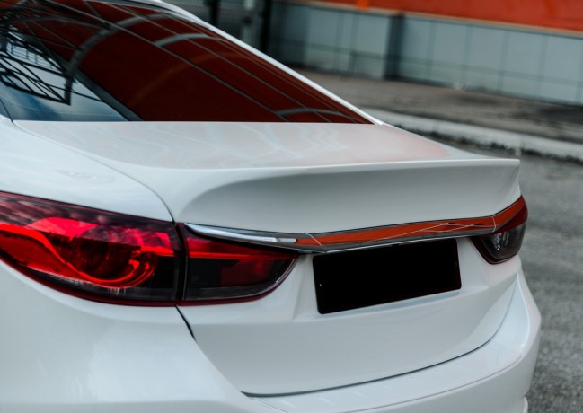 Крышка багажника var №1 место под номер "овал" для Mazda 6 (2013-н.в.) купить недорого с доставкой в Воронеж