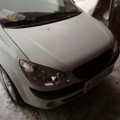Пластиковый капот "OEM style" для Hyundai Getz рестайлинг (2004-2007 г.в.) купить недорого с доставкой в Воронеж