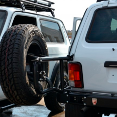 Кронштейн запасного колеса для L@DA 4х4 под стандартный бампер