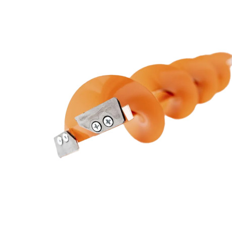 Шнек для льда с ножами 130 мм, правое вращение, посадочный диаметр 20 мм купить недорого с доставкой в Воронеж