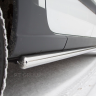 Защита порогов прямая d51мм (НПС) L@DA L@ЯGUS Cross (2015-н.в.) купить недорого с доставкой в Воронеж