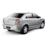 Защита заднего бампера угловая d38мм (НПС) CHEVROLET Cobalt (2019-н.в.) купить недорого с доставкой в Воронеж