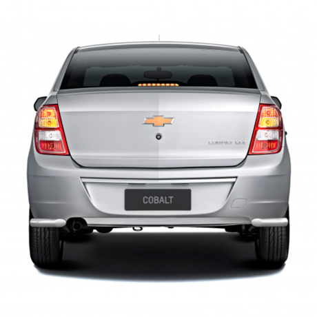 Защита заднего бампера угловая d38мм (НПС) CHEVROLET Cobalt (2019-н.в.) купить недорого с доставкой в Воронеж