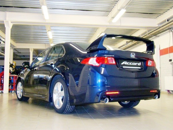 Спойлер высокий (составной) "Mugen Style" var №2 для Honda Accord VIII (2008-2013) купить недорого с доставкой в Воронеж