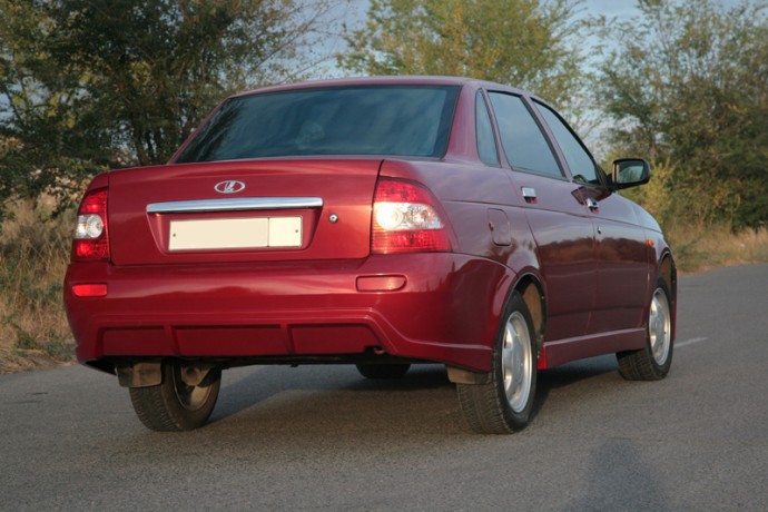 Аэродинамический обвес "Снайпер-2" для B@3 2170 "L@DA Prior@" купить недорого с доставкой в Воронеж