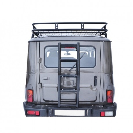 лестница «трофи» на заднюю дверць У@З hunter купить недорого с доставкой в Воронеж