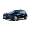 Защита переднего бампера одинарная d63мм (НПС) KIA Sportage (2016-н.в.) купить недорого с доставкой в Воронеж