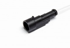 Колодка 1-но контактная штыревая, с проводами