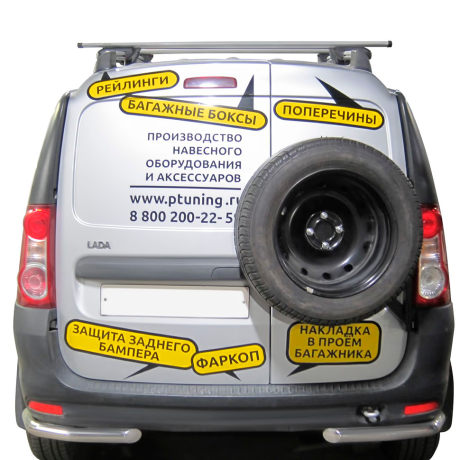 Кронштейн крепления запасного колеса ЧЕРНЫЙ МАТОВЫЙ (ППК) L@DA L@ЯGUS (2012-н.в.) купить недорого с доставкой в Воронеж