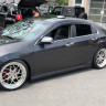 Накладки на пороги "Mugen Style" для Honda Accord VIII (2008-2013) купить недорого с доставкой в Воронеж