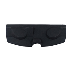 Полка Renault Logan (2004-2016, 3-х ременная)(отв. под динамики 6х9 дюймов)