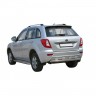 Защита заднего бампера «Труба» (d63,5) для Lifan X60 (2012-2015)(Окрашенное) купить недорого с доставкой в Воронеж