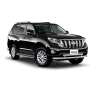 Защита переднего бампера двойная d63/63мм (НПС) Toyota Land Cruiser Prado 150 (2013-2016 г.в.) купить недорого с доставкой в Воронеж