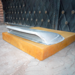 Воздухозаборник на капот универсальный стеклопластиковый "Subaru style" (вариант 1)