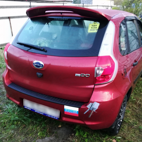 Спойлер "Спорт" для Datsun mi-Do купить недорого с доставкой в Воронеж