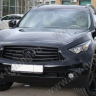Накладки на фары (реснички) var №2 для Infiniti FX (2nd generation) купить недорого с доставкой в Воронеж
