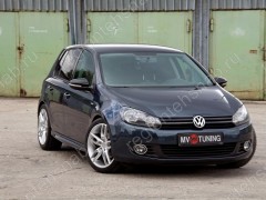 Накладки на пороги "R-Line" для Volkswagen Golf VI (2008-2012)