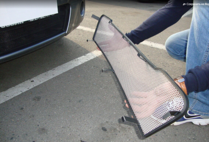 Защита радиатора "Standart" Volvo XC90 (2014-2019) с парткроником , хром купить недорого с доставкой в Воронеж