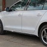 Накладки на пороги "GLI" для Volkswagen Jetta VI (2010-н.в.) купить недорого с доставкой в Воронеж