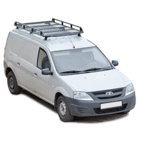 Багажник экспедиционный «Трофи» с сеткой для L@DA L@ЯGUS (Без поперечин) купить недорого с доставкой в Воронеж