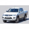 Защита переднего бампера «Труба двойная» (d63) для Mitsubishi L200 (2006-2014)(Окрашенное) купить недорого с доставкой в Воронеж