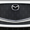 Защита радиатора "Standart" Mazda 3 рестайлинг (2016-2019) верх, чёрная купить недорого с доставкой в Воронеж